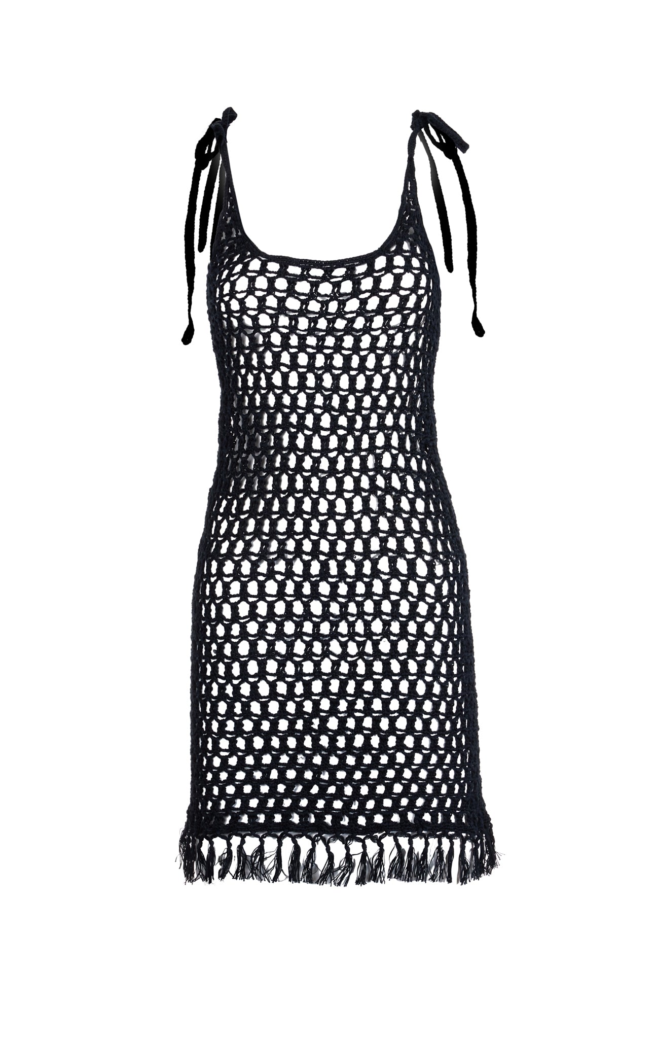 Crochet Mini Dress Resort-wea
